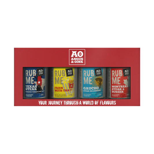 Gourmet Steak & Burger Seasoning Gift Pack - Ultimate BBQ Rubs Collection