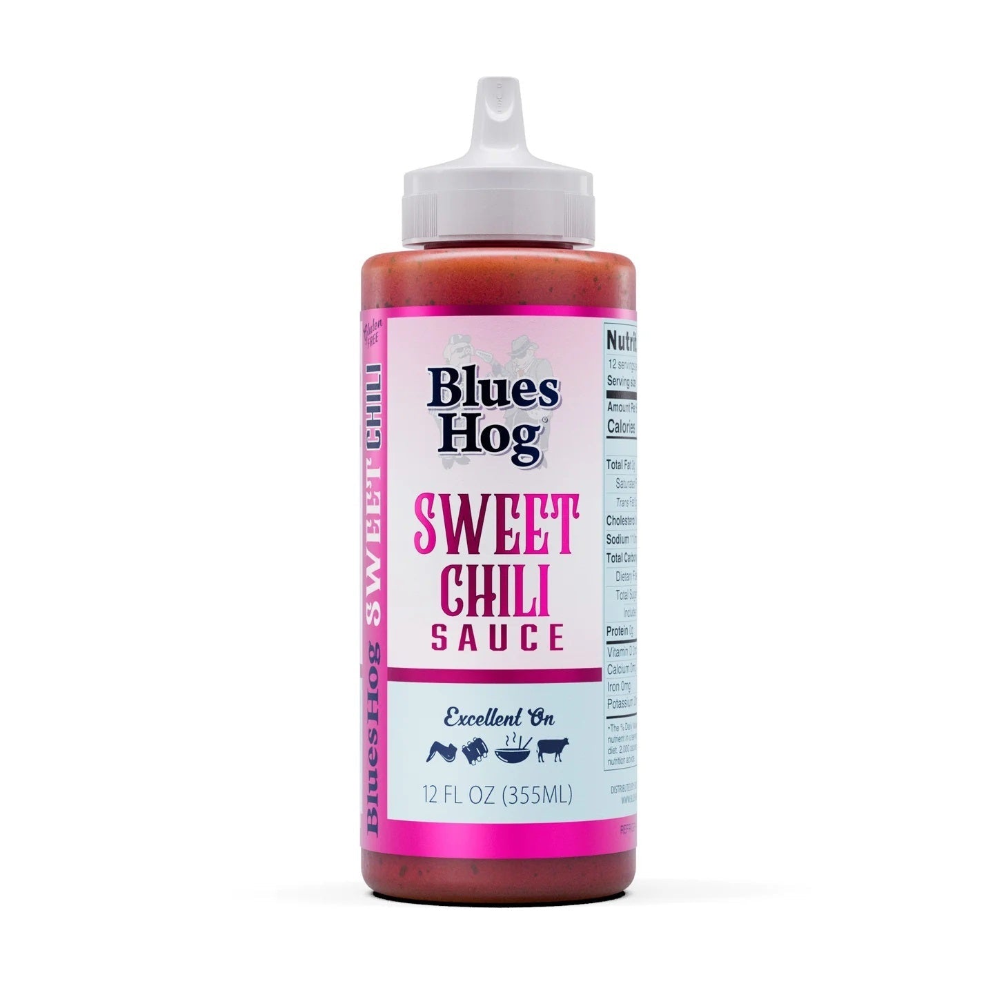Blues Hog Sweet Chili Sauce 355ml - Bold Sweet & Spicy Glaze for Wings, Stir-fries, and Dipping