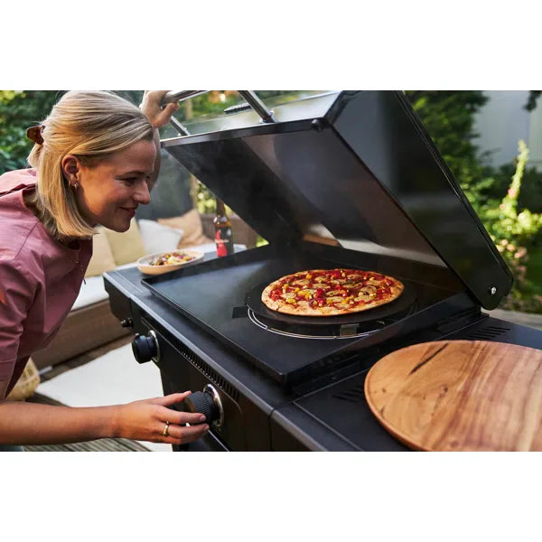 Char-Broil Versa-Tile 3-in-1 BBQ Griddle: Grill, Pizza Oven & Griddle Cooking