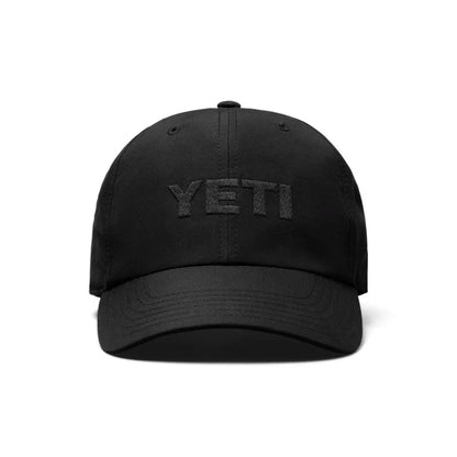 Yeti Black Baseball Cap - Durable & Comfortable Headwear with UPF 50+