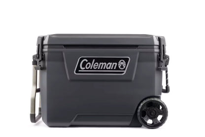 Coleman Convoy 66L/65QT Wheeled Cooler Box: Rugged, Long-Lasting Ice Retention, Portable Outdoor Storage
