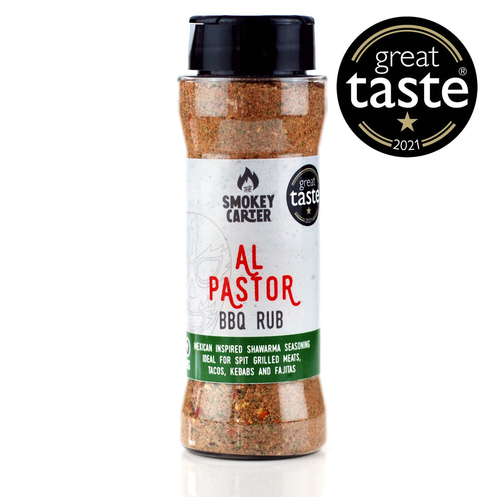 Authentic Al Pastor BBQ Spice Rub - 90g Mexican Shawarma Seasoning for Tacos, Kebabs & Meats