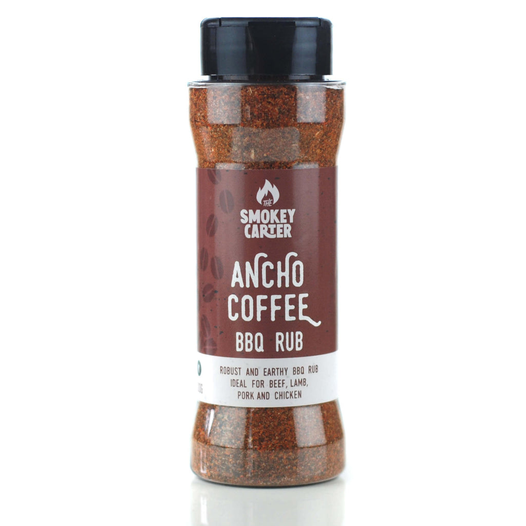 Ancho Coffee BBQ Spice Rub 100g - Rich & Earthy Blend for Beef, Lamb, Pork & Chicken