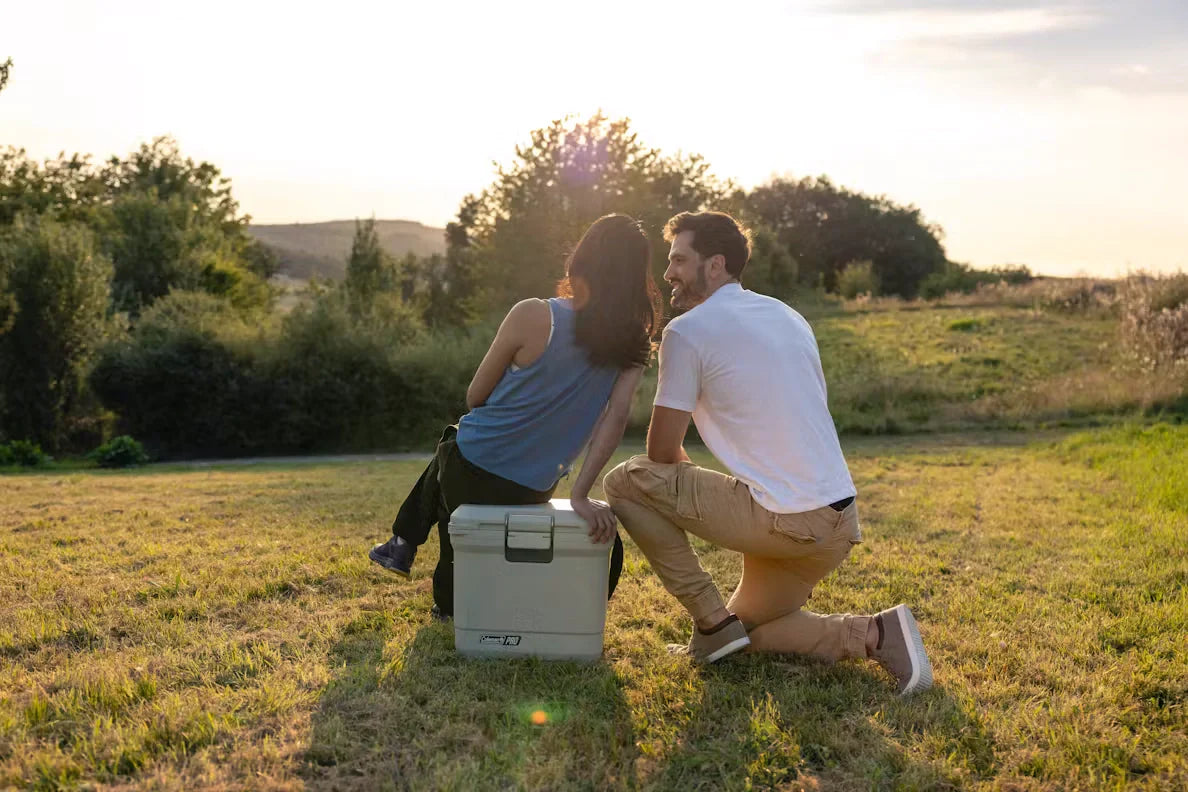 Coleman® Pro 25QT (24L) Heavy-Duty Cooler Box - 3.5 Day Ice Retention, Antibacterial Liner, Seat Lid