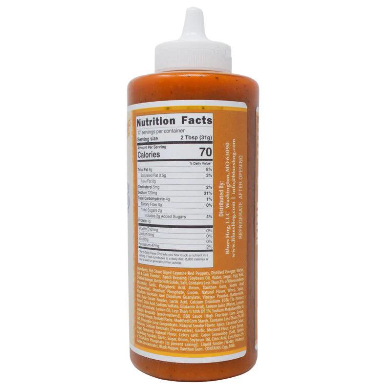 Blues Hog BBQ Wild Wing Sauce - Spicy Louisiana Style BBQ Glaze & Marinade - 524g Squeeze Bottle