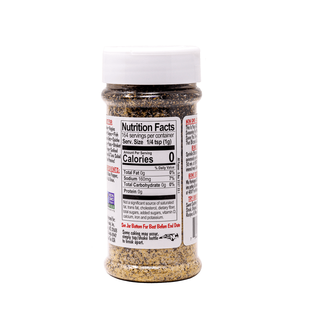 Bone Suckin' All-Purpose Seasoning & Rub - 164g - Versatile Flavor Enhancer for Meats, Plant Proteins & Vegetables