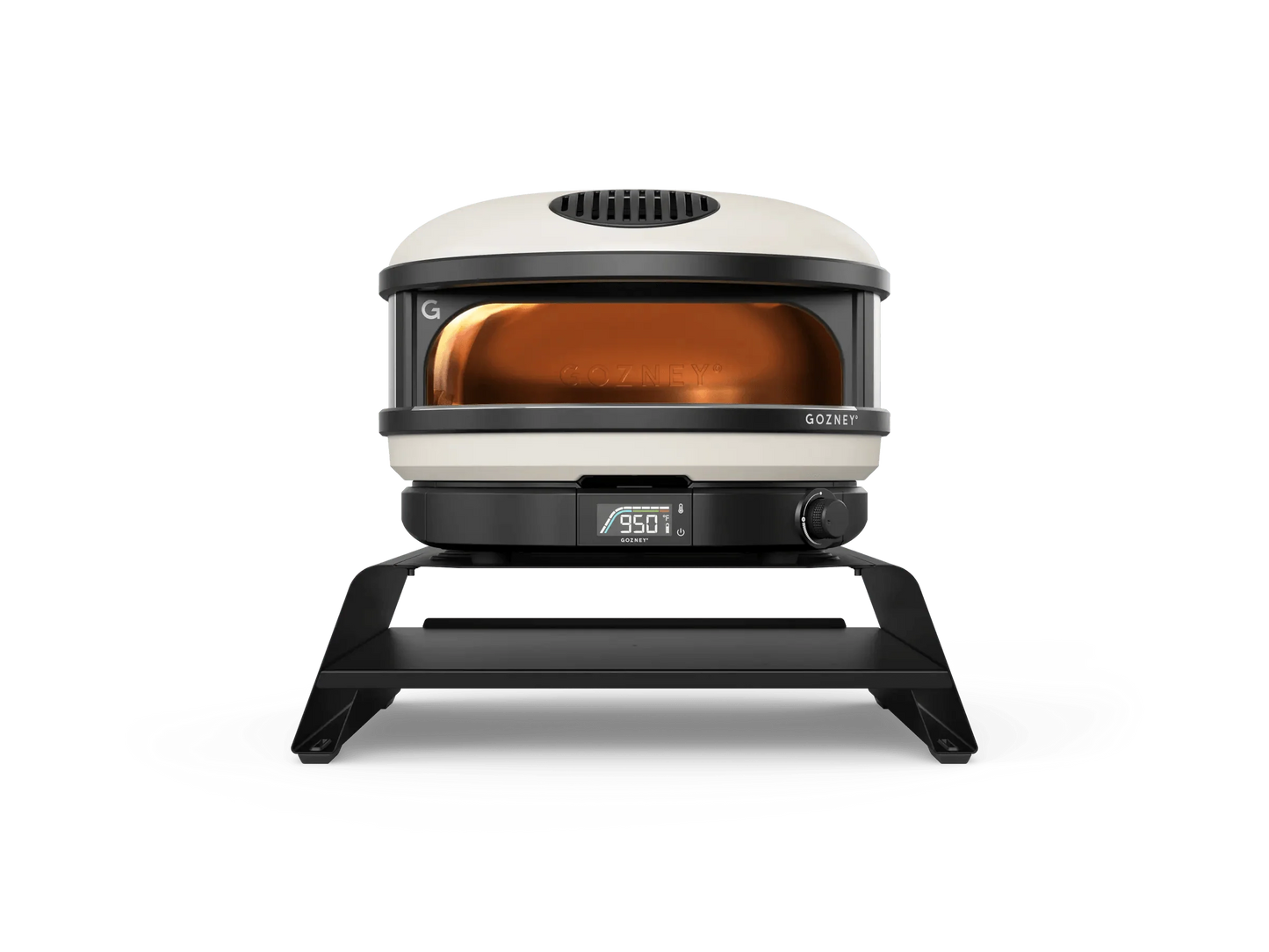 Ergonomic Booster Stand for Gozney Arc and Arc XL Pizza Ovens - Durable Steel with Peel Shelf