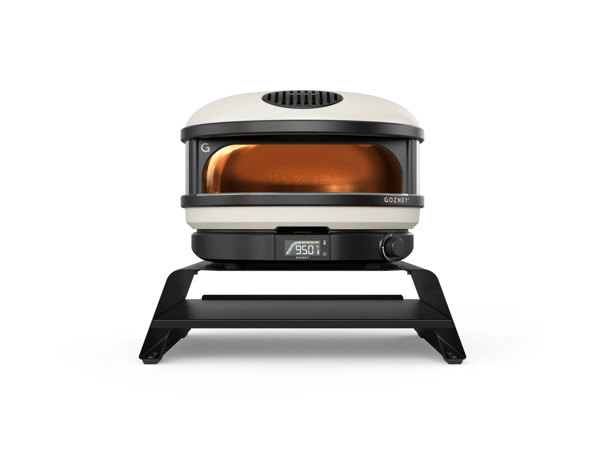 Ergonomic Booster Stand for Gozney Arc and Arc XL Pizza Ovens - Durable Steel with Peel Shelf