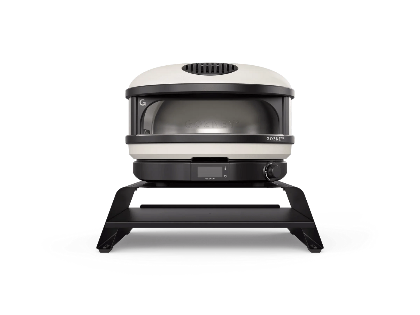 Ergonomic Booster Stand for Gozney Arc and Arc XL Pizza Ovens - Durable Steel with Peel Shelf