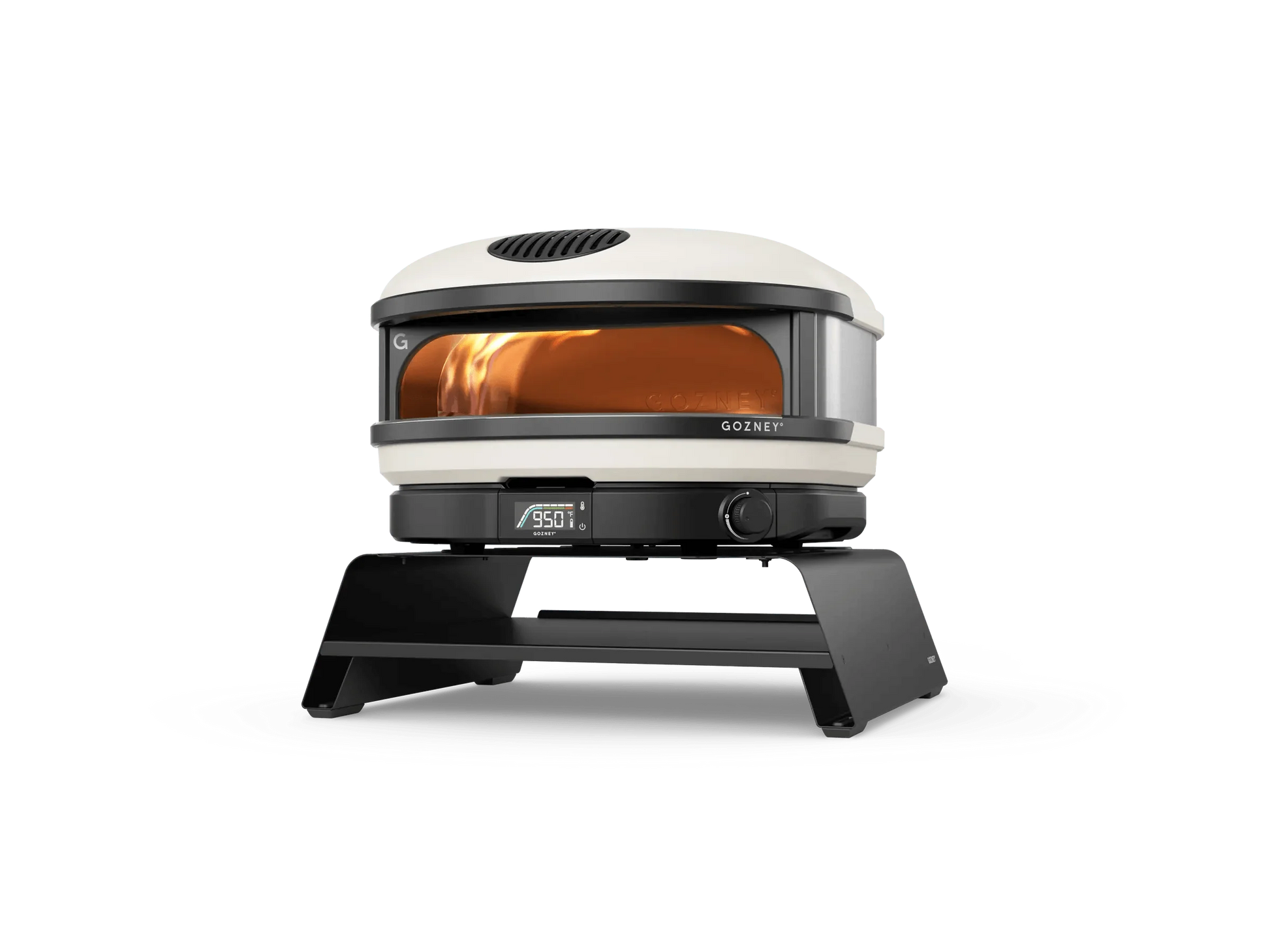 Ergonomic Booster Stand for Gozney Arc and Arc XL Pizza Ovens - Durable Steel with Peel Shelf