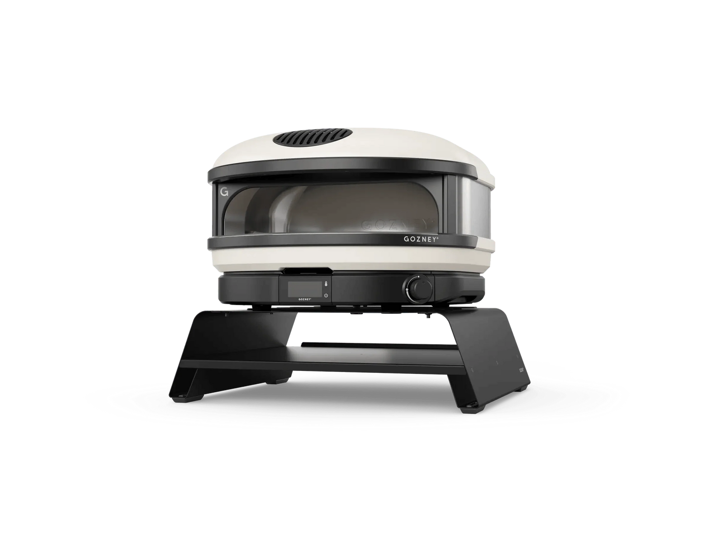 Ergonomic Booster Stand for Gozney Arc and Arc XL Pizza Ovens - Durable Steel with Peel Shelf