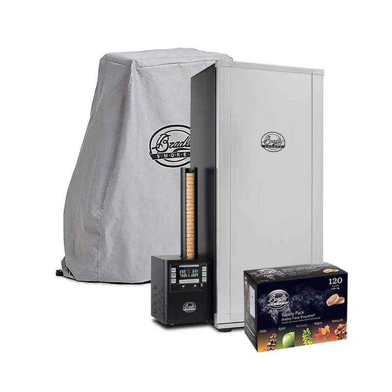 Bradley Digital 6-Rack Electric Smoker Value Pack - Complete Home & Commercial Smoking Solution