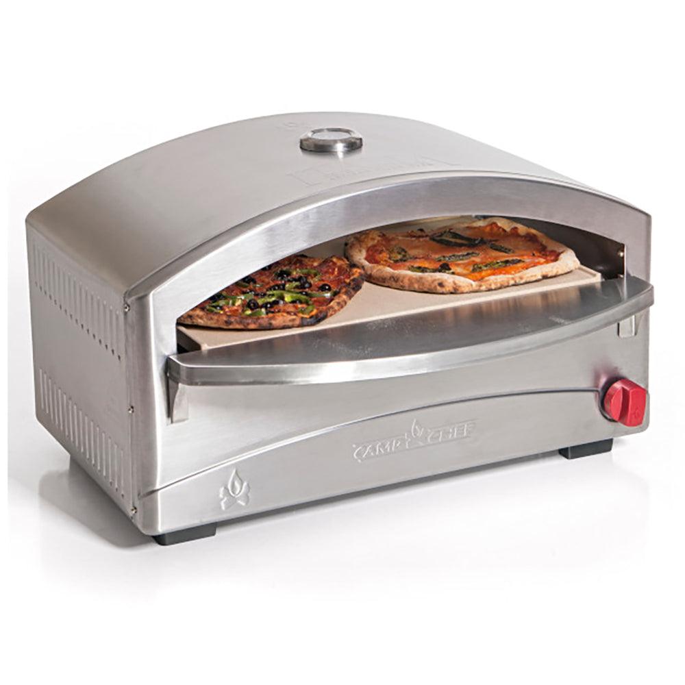 Camp Chef Italia Portable Gas Pizza Oven - Fast & Authentic Brick Oven Taste