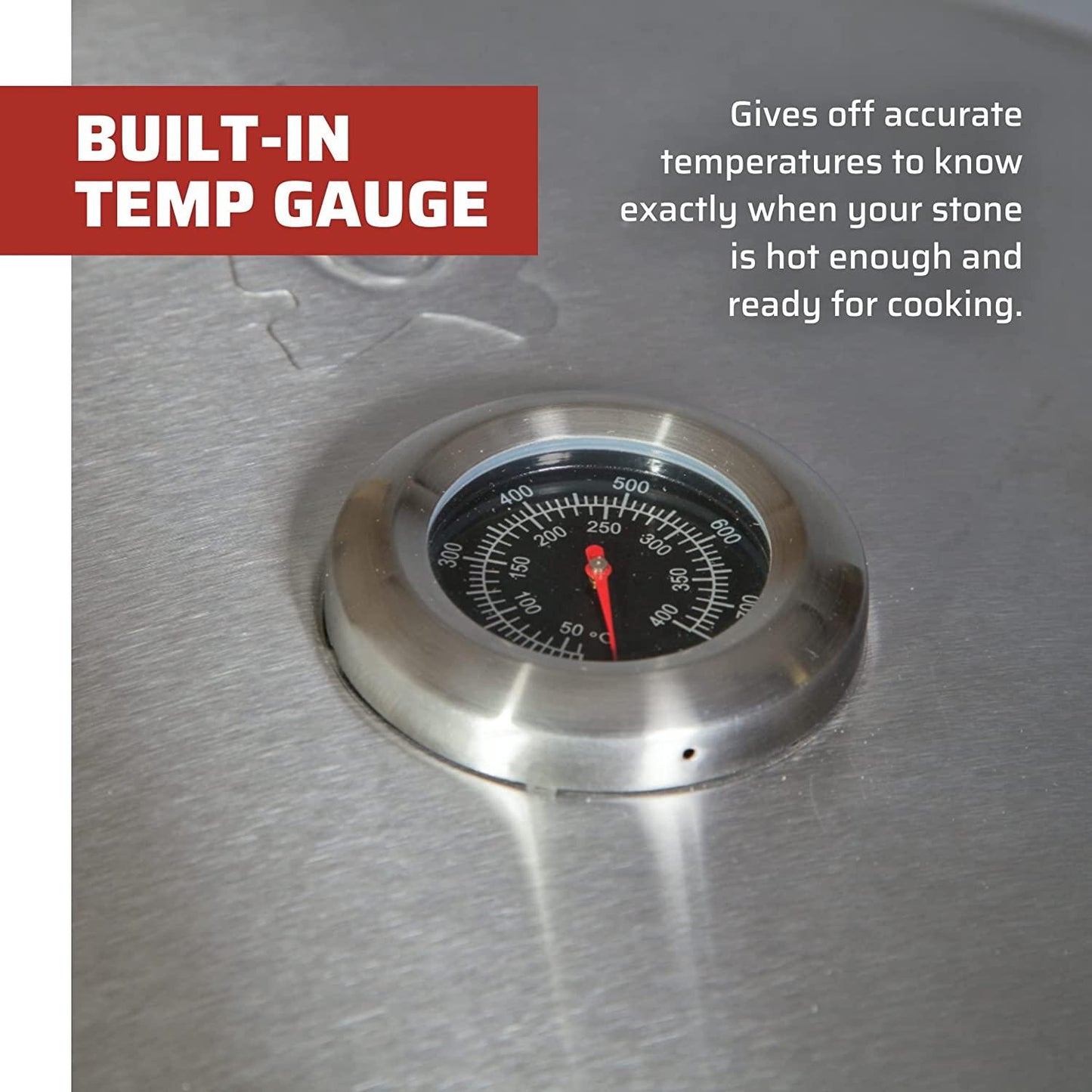 Camp Chef Italia Portable Gas Pizza Oven - Fast & Authentic Brick Oven Taste