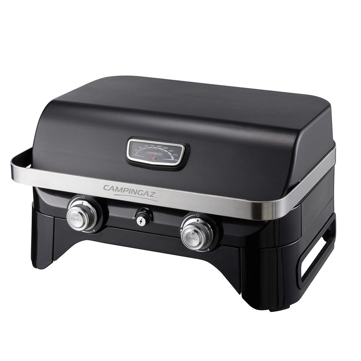 Campingaz Attitude 2100 LX Portable Propane Gas Grill BBQ with Blue Flame Burners - Compact & Easy Clean