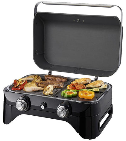 Campingaz Attitude 2100 LX Portable Propane Gas Grill BBQ with Blue Flame Burners - Compact & Easy Clean