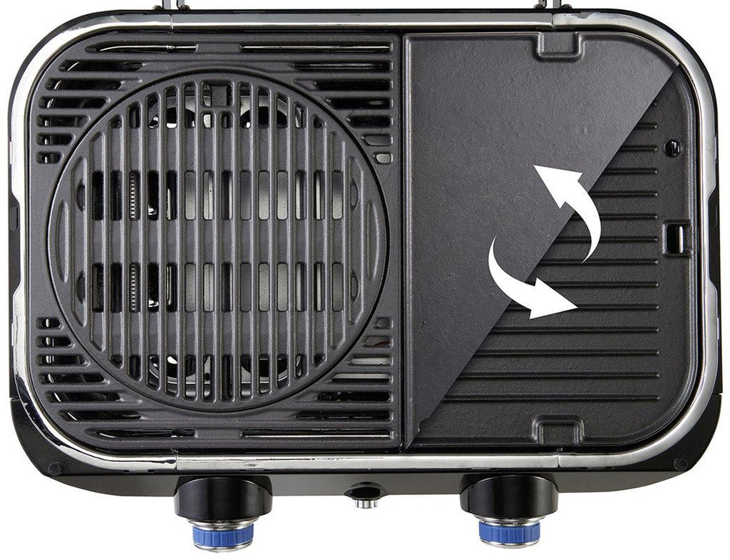 Campingaz Attitude 2100 LX Portable Propane Gas Grill BBQ with Blue Flame Burners - Compact & Easy Clean