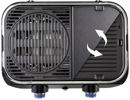 Campingaz Attitude 2100 LX Portable Propane Gas Grill BBQ with Blue Flame Burners - Compact & Easy Clean