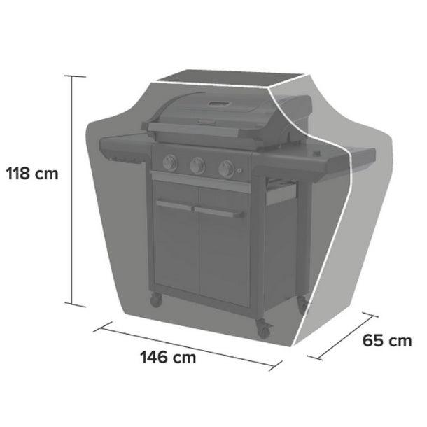 Campingaz Premium Medium BBQ Cover - Durable, Water-Resistant, Breathable Protection for Select 3 Models