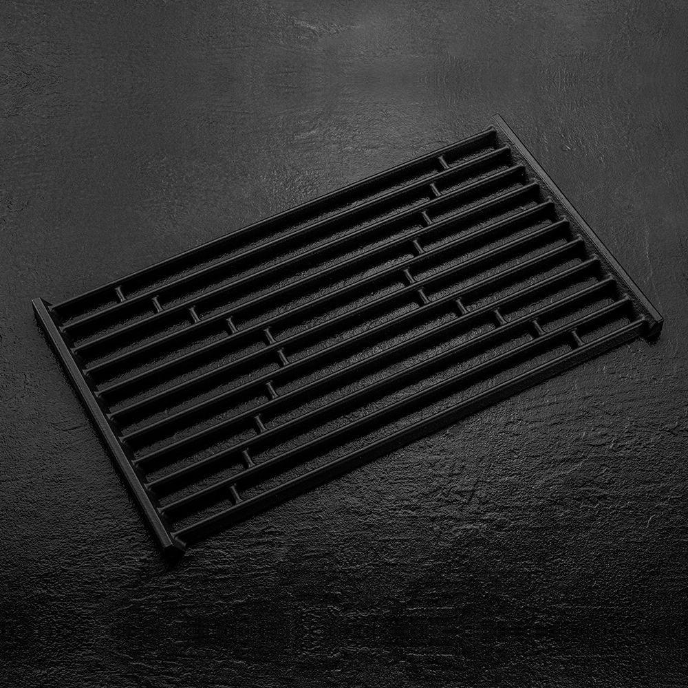 Durable Enamelled Cast Iron Cooking Grate for Thuros Pro BBQ Grill - 40cm x 23cm