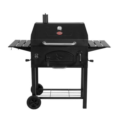 Char-Griller 30" Traditional Heavy-Duty Steel Charcoal BBQ Grill with 790 sq in Cooking Space - E2197