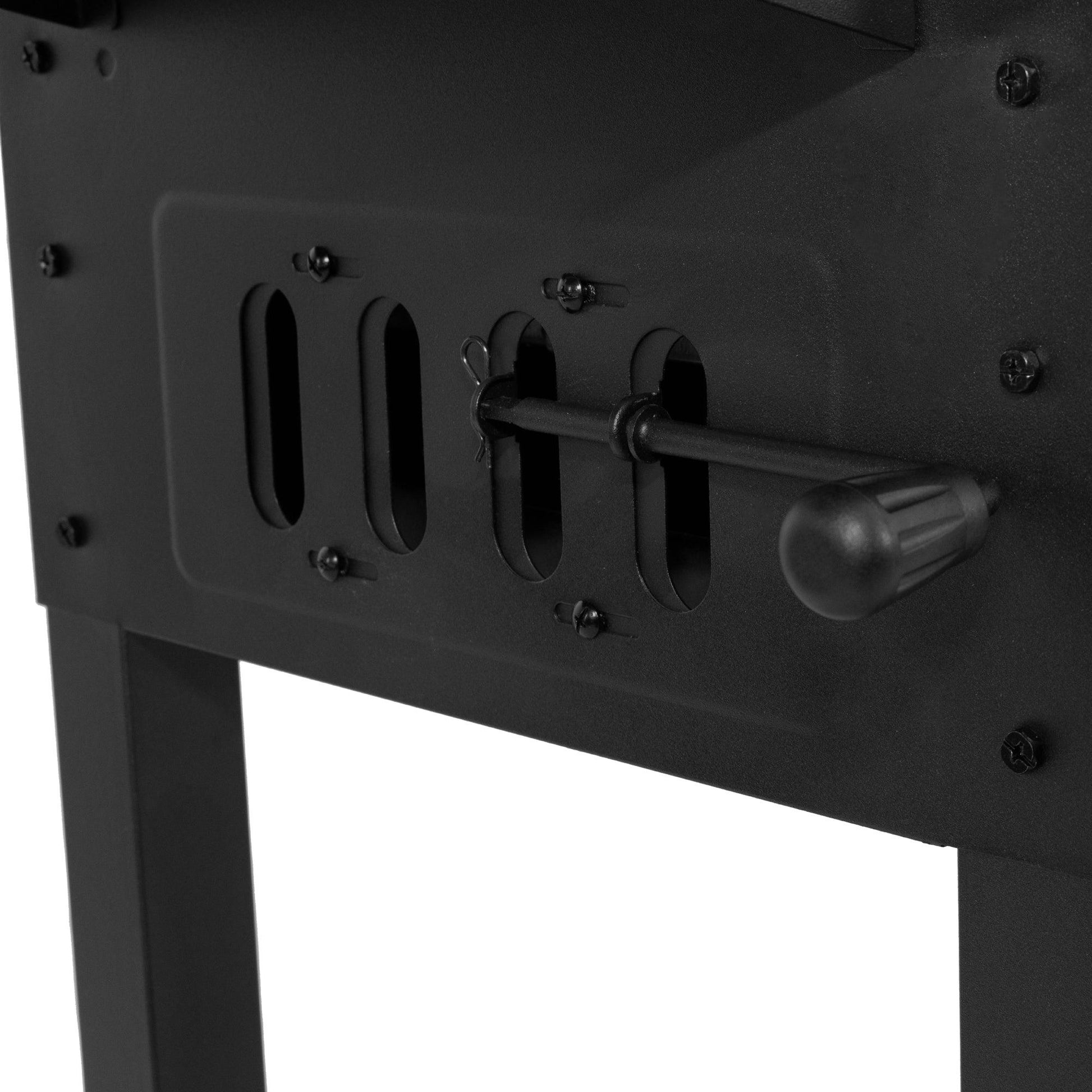 Char-Griller 30" Traditional Heavy-Duty Steel Charcoal BBQ Grill with 790 sq in Cooking Space - E2197