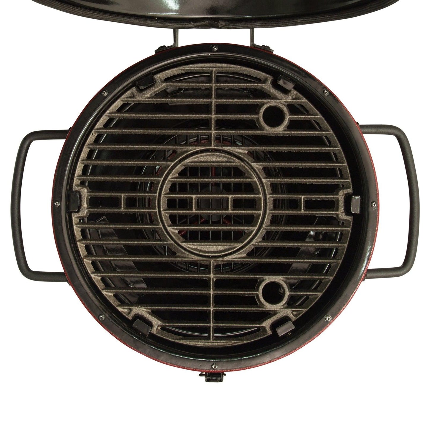 Char-Griller Black Akorn Junior Kamado Portable Charcoal BBQ Grill - Perfect for Patios and Picnics