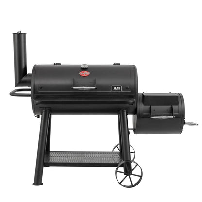 Char-Griller Grand Champ XD 8250: Heavy-Duty Offset Smoker with 1200 Sq. In. Cooking Area