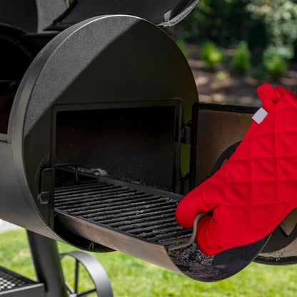 Char-Griller Grand Champ XD 8250: Heavy-Duty Offset Smoker with 1200 Sq. In. Cooking Area