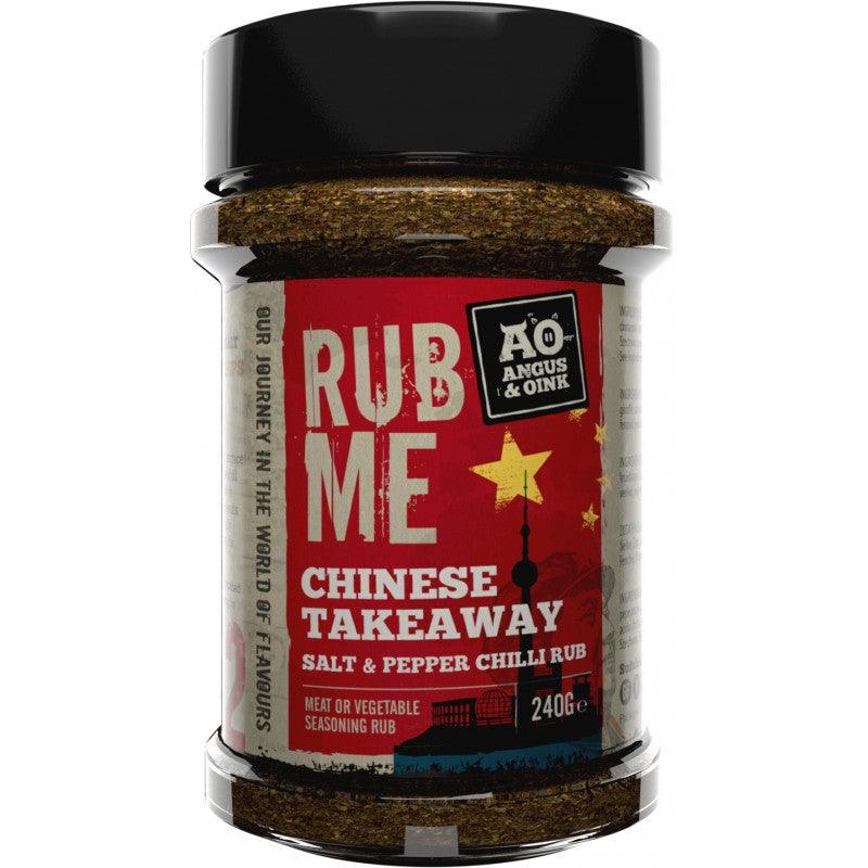 Angus & Oink Chinese Takeaway Salt and Pepper Chilli Rub - 200g