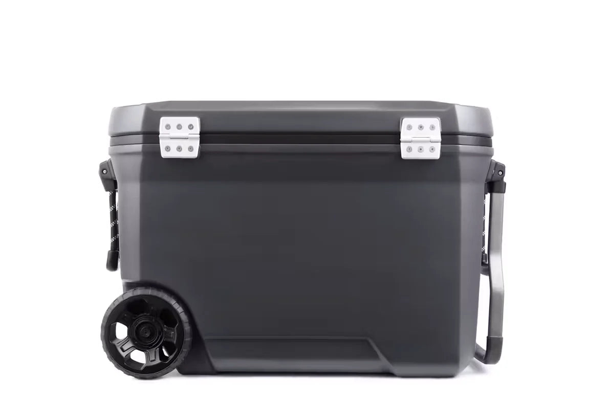 Coleman Convoy 66L/65QT Wheeled Cooler Box: Rugged, Long-Lasting Ice Retention, Portable Outdoor Storage