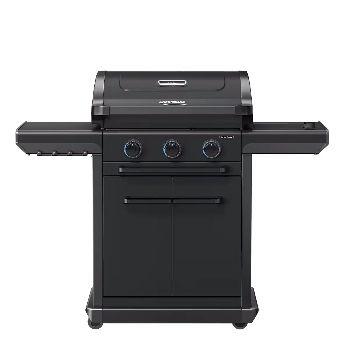 Campingaz Onyx 3-Burner Gas Barbecue with Side Burner and InstaClean® Aqua Pro