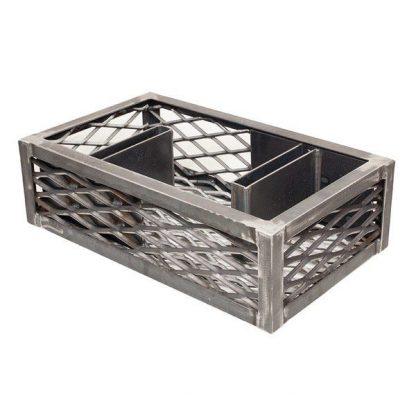 Extra Heavy Duty Yoder Charcoal Basket - 45cm x 23cm x 13cm - For Offset Smokers & BBQs
