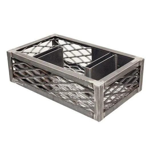 Extra Heavy Duty Yoder Charcoal Basket for Offset Smokers - 55cm x 30cm x 13cm - Firebox Grill Conversion