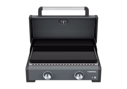 Campingaz Sigma 2 Gas Plancha Griddle with Hood - Powerful, Even Heat, Large Cooking Surface