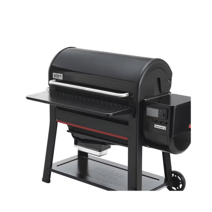 Durable Front Table for Weber Searwood XL Pellet Grill - Easy Attach, Folds Down, 13.6kg Capacity