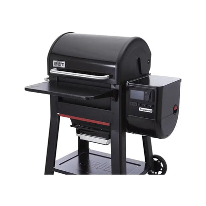 Weber Searwood 600 Front Table - Foldable BBQ Side Shelf for Enhanced Cooking Space