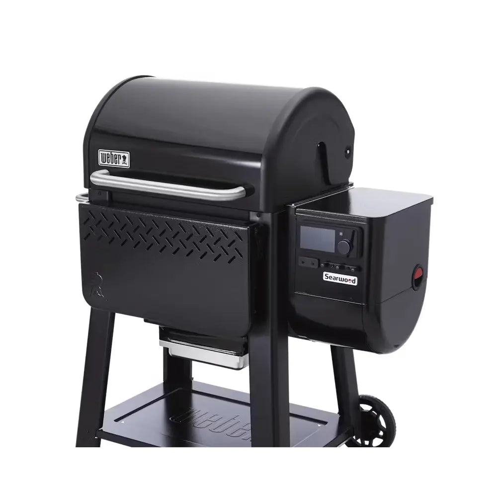 Weber Searwood 600 Front Table - Foldable BBQ Side Shelf for Enhanced Cooking Space