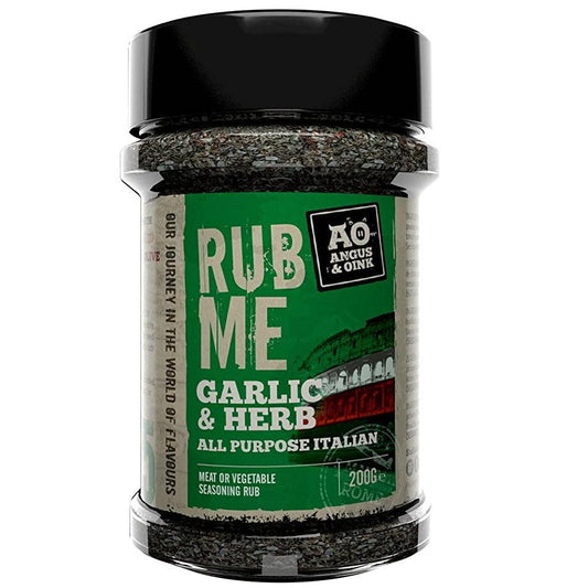 Gourmet Garlic and Herb Seasoning Blend - 175g Jar - Perfect for Grilling, Roasting, and Marinades