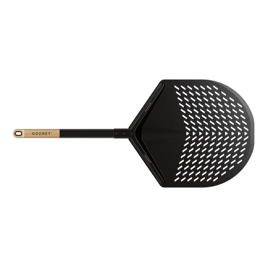 Gozney 14" Balance Aluminium Pizza Placement Peel - Lightweight, Ergonomic, Perforated for Perfect Pizza Launch