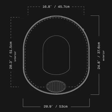 Gozney Arc XL 16" Gas Pizza Oven in Bone Colour - Fast, Professional, Outdoor Cooking