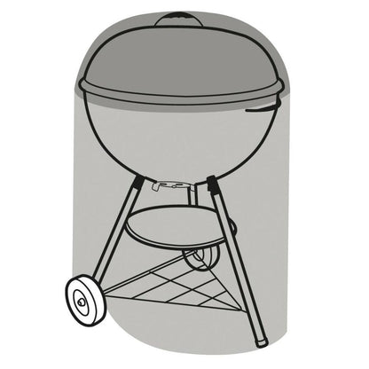 Durable 57cm Kettle Barbecue Cover - Waterproof, UV Protection & Secure Fit