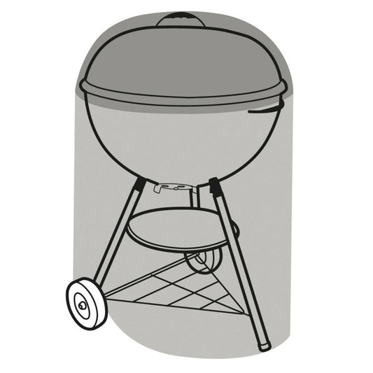 Durable 57cm Kettle Barbecue Cover - Waterproof, UV Protection & Secure Fit