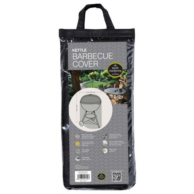 Durable 57cm Kettle Barbecue Cover - Waterproof, UV Protection & Secure Fit