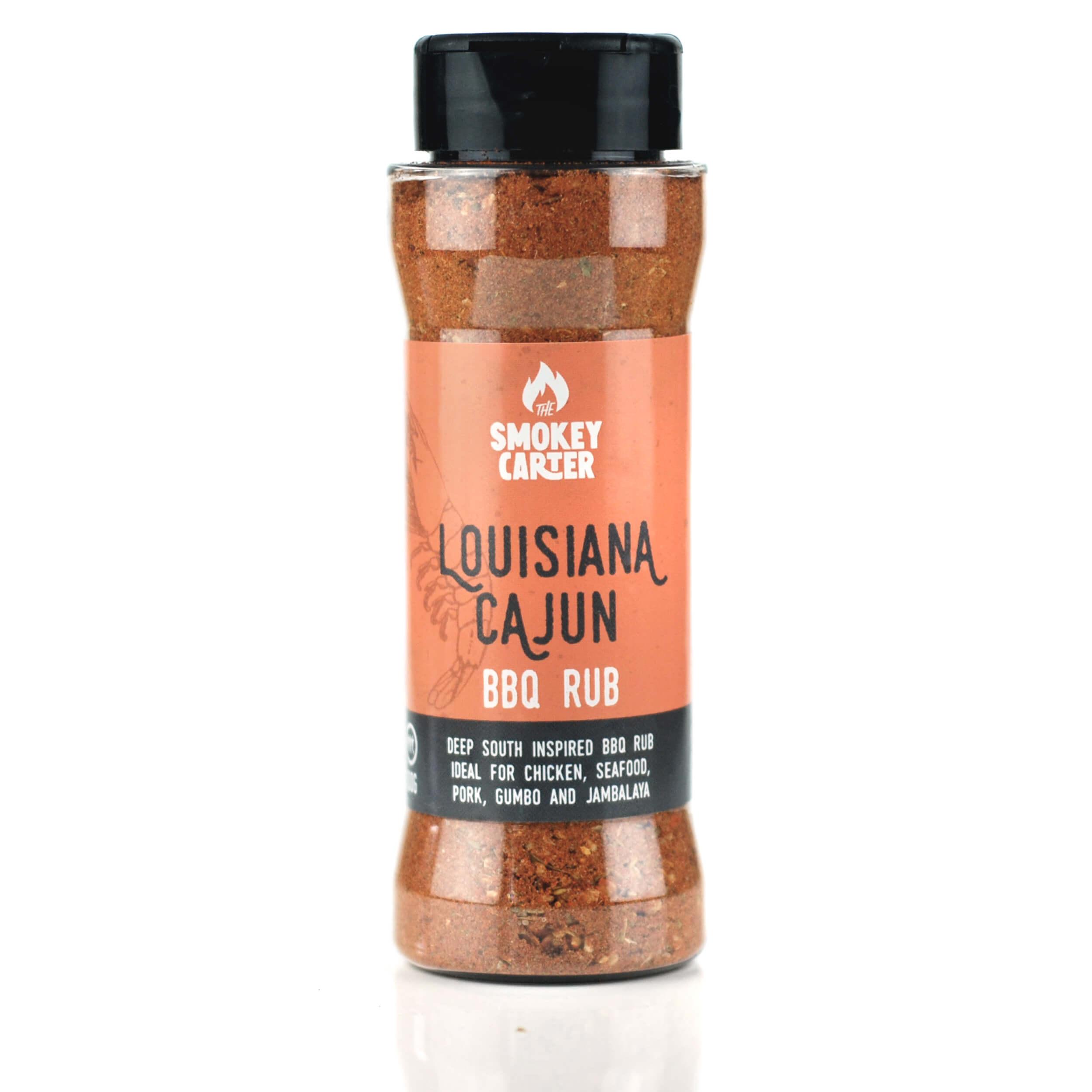 Authentic Louisiana Cajun BBQ Rub Seasoning - 100g - Versatile Spice Blend for Chicken, Seafood, and Vegetables
