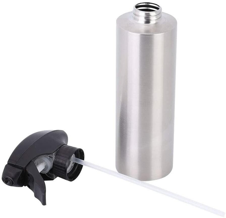 Angus & Oink Stainless Steel Marinade Spray Bottle - 350ml Capacity for BBQ & Grilling