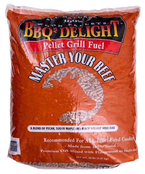 BBQr's Delight Master Your Beef Wood Pellets 9kg - Premium Oak Blend for Ultimate BBQ Flavor