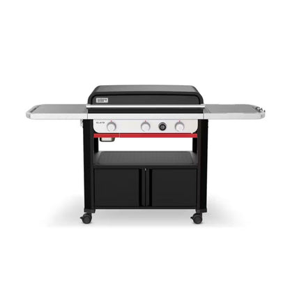 Weber Slate GPD 76cm Premium Gas BBQ Griddle with High-Heat Searing and Digital Temperature Display
