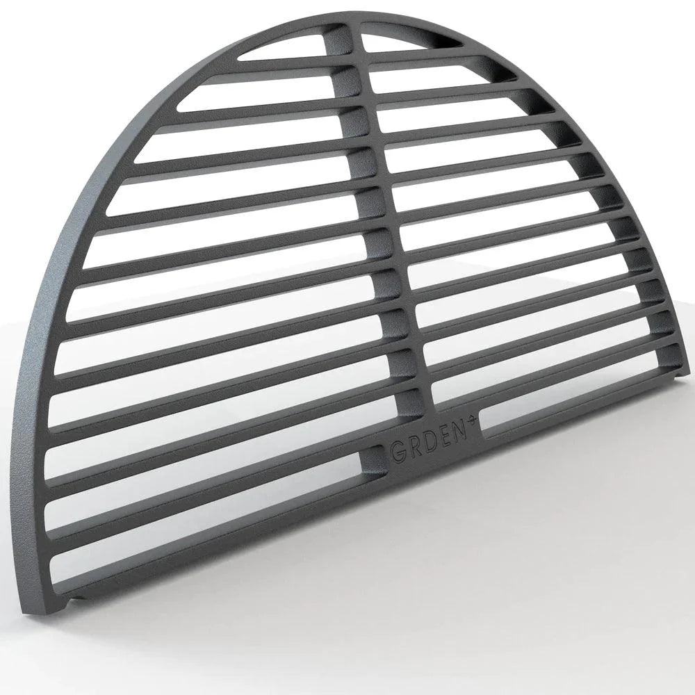 13.5" Cast Iron Searing Grate - Perfect for Junior & Compact Kamado Grills - Achieve Professional Sear Marks