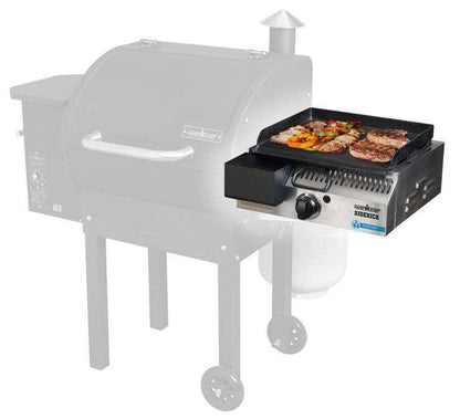 Camp Chef Woodwind Pellet Grill Sidekick Flat Top - Versatile Propane Searer & Griddle Accessory